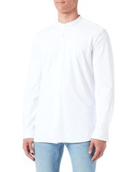 HUGO - Enrique Extra Slim-Fit Hemd aus funktionalem Stretch-Jersey Weiß 42 - Lyst