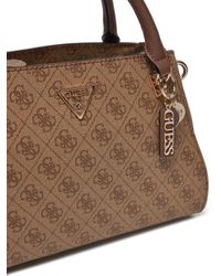 Guess - Noelle Girlfriend Satchel Bone Logo - Lyst