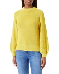 S.oliver - Pullover Langarm Yellow 34 - Lyst