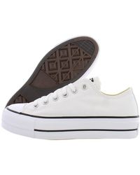 Converse - All Star Platform Low Top Shoes - Lyst