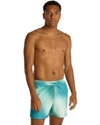 Calvin Klein - Badeshorts Medium Drawstring-Print Mittellang - Lyst