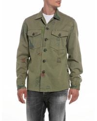 Replay - M8825m Shirt Jacket - Lyst