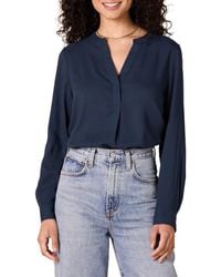 Amazon Essentials - Blusa de Georgette sin Cierre de ga Larga y Corte Holgado Mujer - Lyst