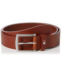 Tommy Hilfiger E3578A1208, Cinturón Para Hombre - Marrón