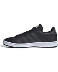 adidas - S Grand Court Tennis Shoes Core Black 10 - Lyst