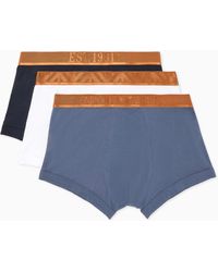 Emporio Armani - 3-Pack Trunk Maillot - Lyst