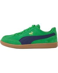 PUMA - Liga Suede Leather Trainers Sneakers Size 7.5 Uk - Lyst