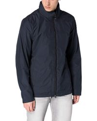 Geox M Elver Long Hooded-Polyeste Parka homme