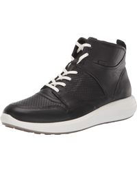 ecco black high tops