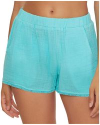 Trina Turk - Standard Serene Fringe Shorts - Lyst
