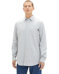 Tom Tailor - Regular Fit Oxford Hemd mit Brusttasche - Lyst
