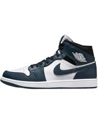 Nike - Jordan Air 1 Mid 554724-411 - Lyst