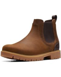 Clarks - Rossdale Top S Chelsea Boots 11 Beeswax - Lyst