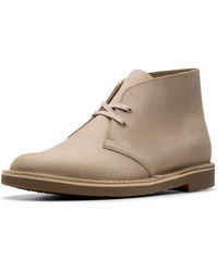 Clarks - Shepton ( Distressed Leather) Boots - Lyst