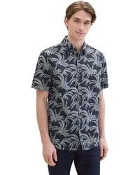 Tom Tailor - Regular Fit Hemd mit Allover-Print - Lyst