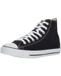 Converse - Chuck Taylor All Star Hi Sneaker 7.5 Black - Lyst