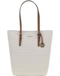 Michael Kors - LG NS TOTE VANILLA/ACRN One Size - Lyst