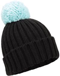 Mountain Warehouse - Geneva Fur Lined Womens Fluff Beanie - Lightweight, Compact, Easy To Pack, Soft Fleece Lining & Fluffy Pom - Lyst
