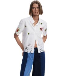 Desigual - Cam_aphrodite T-shirt Voor - Lyst