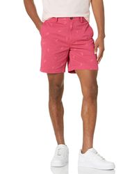 Amazon Essentials Pantaloncini 18 cm Slim Uomo - Rosa