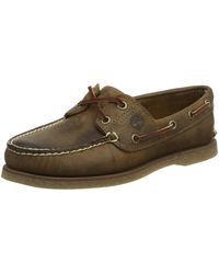 Timberland Klassische 2 Eye Bootsschuhe - Braun