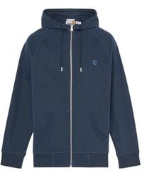 Timberland - Sweatshirt Met Ritssluiting Exeter River Loopback Tb0a2f6y - Lyst