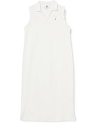 Tommy Hilfiger - Pique Relaxed Polo NS Midi Dress WW0WW44462 Vestido Tipo - Lyst