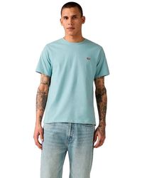 Levi's - Ss Original Hm Tee Stone Blue Jersey - Lyst