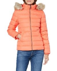 tommy hilfiger tjw essential hooded down jacket