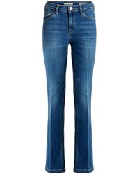 Jeans a zampa d'elefante Guess da donna - Fino al 33% di sconto | Lyst
