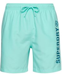 Superdry - Sportbadehose - Lyst