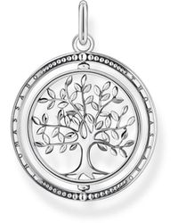 Thomas Sabo - Pendentif arbre d'amour pour femme en argent sterling 925 noirci 22 x 20 mm PE934-637-21 - Lyst