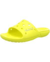 Crocs™ - Classic Slide 43-44 EU Citrus - Lyst