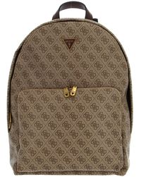 Guess - Vezzola Eco Backpack Beige/Brown - Lyst