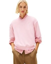 Tommy Hilfiger - Th Script Reg Terry Swtshrt Ww0ww49418 Pullover Sweatshirt - Lyst