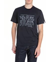 Replay - T-Shirt - Lyst
