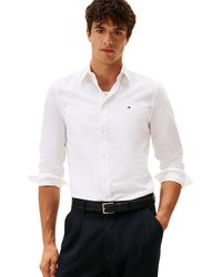 Tommy Hilfiger - Flex Poplin Kent Collar Sf Shirt Mw0mw40460 L/s Shirt - Lyst