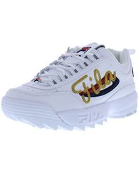 Fila - Chaussures Disruptor II Shine Metallic pour femme - Lyst
