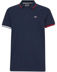 Tommy Hilfiger - Short Sleeve Polo Shirt Navy Blue - Lyst