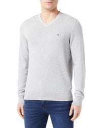 Tommy Hilfiger - Classic Cotton V Neck Pullovers - Lyst