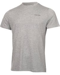Calvin Klein - Shirt - Silver Marl - Lyst