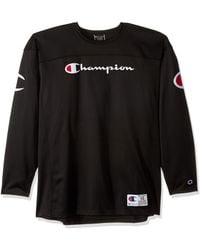 black long sleeve champion shirt