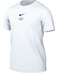 Nike - DZ2881-100 M NSW Tee Big Swoosh T-Shirt White Größe M - Lyst