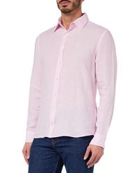 Hackett - Hackett Garment Dyed B Long Sleeve Shirt M - Lyst