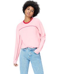 FIND Piping Detail Sweatshirt - Pink
