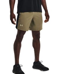 Under Armour - S Launch 7 Shorts Green Xl - Lyst