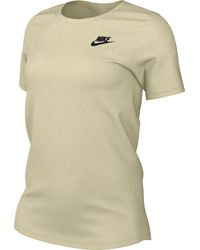 Nike - Damen Sportswear Club Short-Sleeve tee Top - Lyst