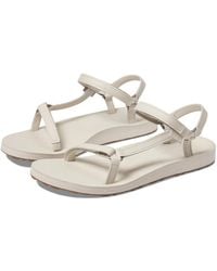 Teva - Original Universal Slim Leather Shoes 6 B - Lyst