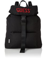 Guess Vice BACKPACK WITH BUCKLE - Negro