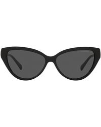 Emporio Armani - Ea4192f Low Bridge Fit Cat Eye Sunglasses - Lyst
